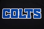 NFL INDIANAPOLIS COLTS CLASSIC CHENILLE T-SHIRT EN JERSEY SIMPLE (NOIR)