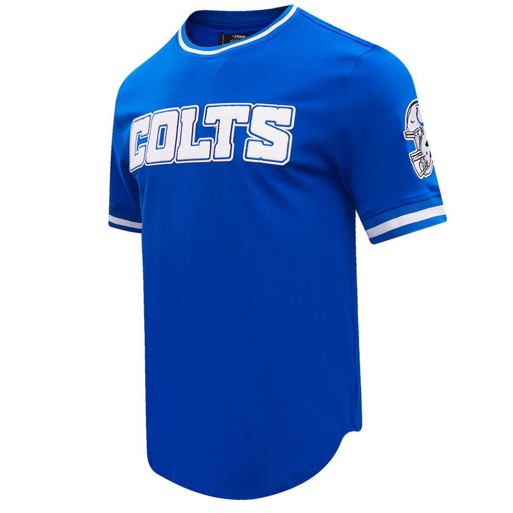 NFL INDIANAPOLIS COLTS CLASSIC CHENILLE T-SHIRT (BLEU ROYAL)