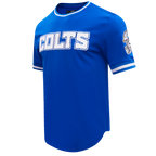 NFL INDIANAPOLIS COLTS CLASSIC CHENILLE T-SHIRT (BLEU ROYAL)