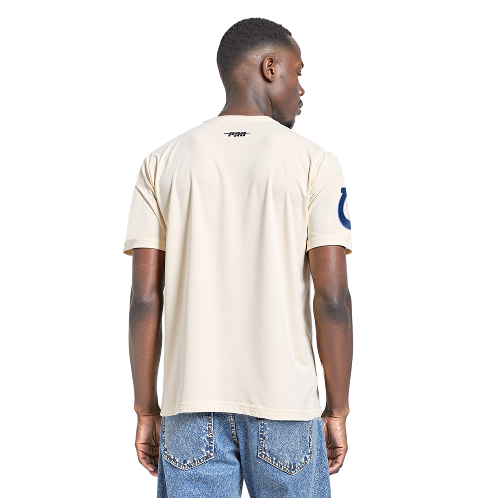 NFL INDIANAPOLIS COLTS VARSITY BLUES MEN'S SJ TEE (LINEN)