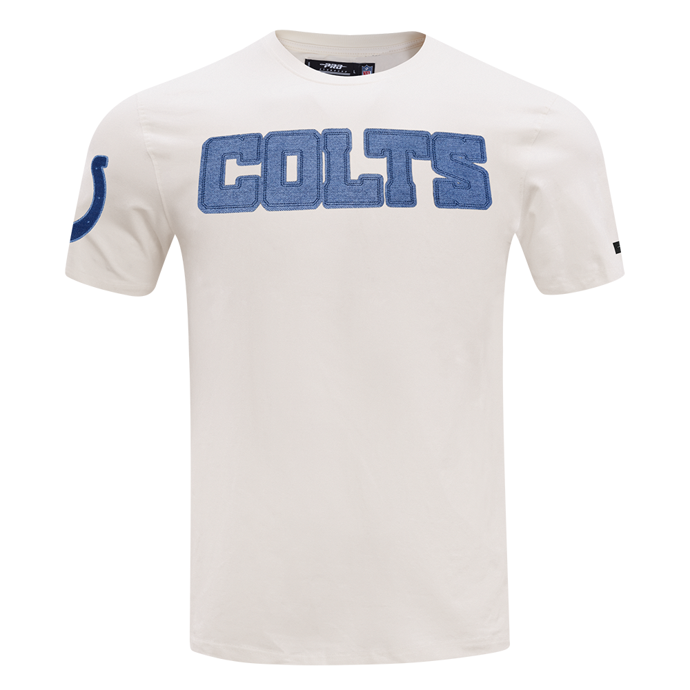 NFL INDIANAPOLIS COLTS VARSITY BLUES MEN'S SJ TEE (LINEN)