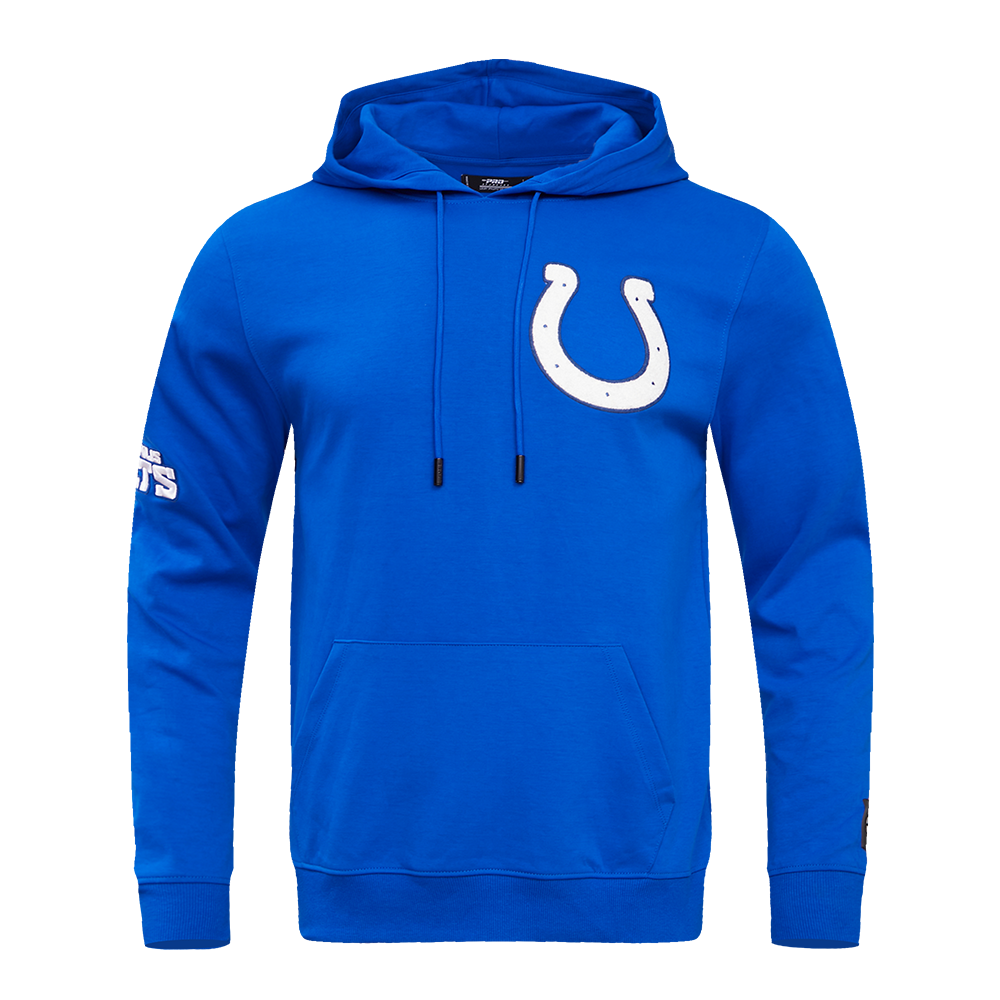 NFL INDIANAPOLIS COLTS CLASSIC CHENILLE PO HOODIE (ROYAL BLUE)