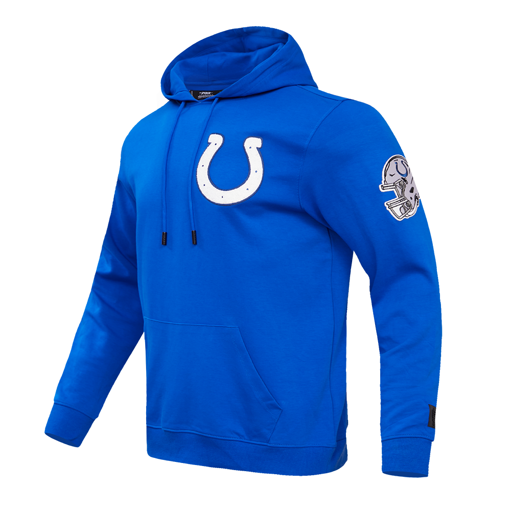 NFL INDIANAPOLIS COLTS CLASSIC CHENILLE PO HOODIE (ROYAL BLUE)