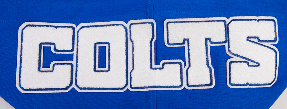 NFL INDIANAPOLIS COLTS CLASSIC CHENILLE PO HOODIE (ROYAL BLUE)
