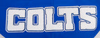 NFL INDIANAPOLIS COLTS CLASSIC CHENILLE PO HOODIE (ROYAL BLUE)
