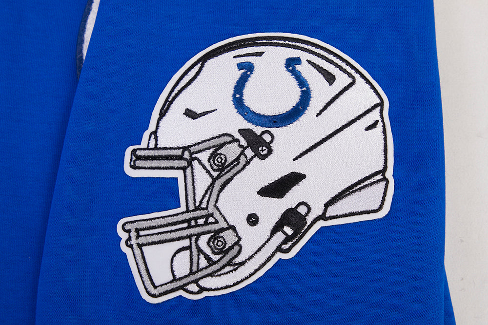 NFL INDIANAPOLIS COLTS CLASSIC CHENILLE PO HOODIE (ROYAL BLUE)
