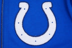 NFL INDIANAPOLIS COLTS CLASSIC CHENILLE ZIP HOODIE (ROYAL BLUE)