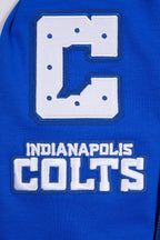 NFL INDIANAPOLIS COLTS CLASSIC CHENILLE ZIP HOODIE (ROYAL BLUE)
