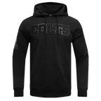 NFL INDIANAPOLIS COLTS TRIPLE BLACK PO HOODIE (TRIPLE BLACK)