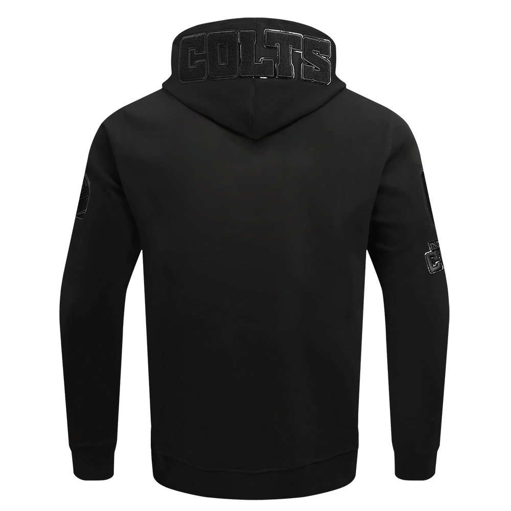 NFL INDIANAPOLIS COLTS TRIPLE BLACK PO HOODIE (TRIPLE BLACK)
