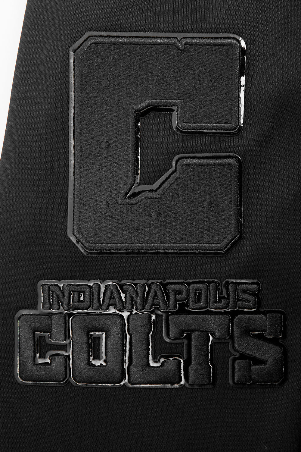 NFL INDIANAPOLIS COLTS TRIPLE BLACK PO HOODIE (TRIPLE BLACK)
