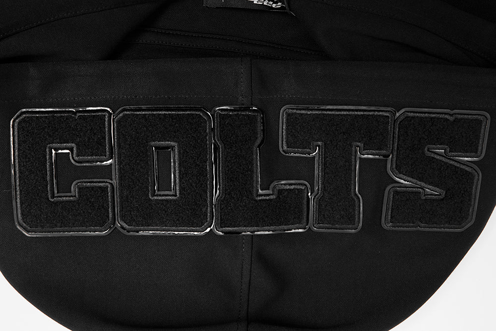 NFL INDIANAPOLIS COLTS TRIPLE BLACK PO HOODIE (TRIPLE BLACK)