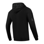 NFL INDIANAPOLIS COLTS TRIPLE BLACK CHANDAIL À CAPUCHON EN MAILLE DOUBLE À GLISSIÈRE POUR HOMME (TRIPLE NOIR)