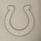 NFL INDIANAPOLIS COLTS NEUTRAL MEN'S DROP  SHOULDER FLC PO HOODIE (TAUPE)