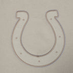 NFL INDIANAPOLIS COLTS NEUTRAL MEN'S DROP SHOULDER FLC CREWNECK (TAUPE)
