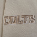 NFL INDIANAPOLIS COLTS NEUTRAL MEN'S DROP SHOULDER FLC CREWNECK (TAUPE)