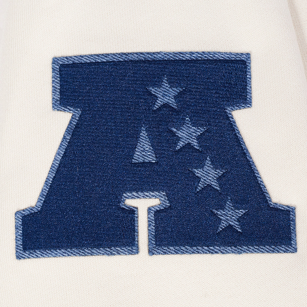 NFL INDIANAPOLIS COLTS VARSITY BLUES MEN'S FLC PO HOODIE (LINEN)