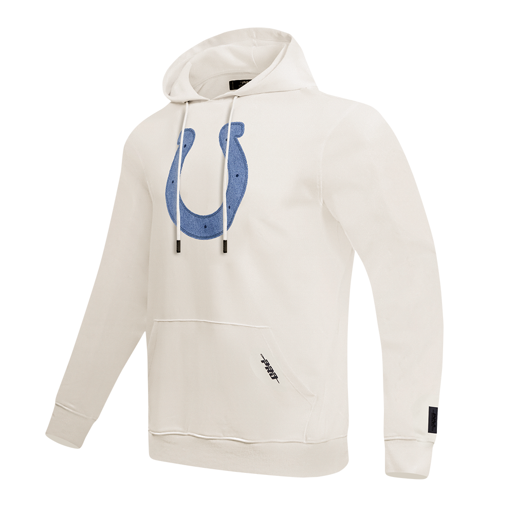 NFL INDIANAPOLIS COLTS VARSITY BLUES MEN'S FLC PO HOODIE (LINEN)