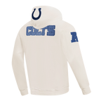 NFL INDIANAPOLIS COLTS VARSITY BLUES MEN'S FLC PO HOODIE (LINEN)