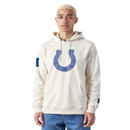 NFL INDIANAPOLIS COLTS VARSITY BLUES MEN'S FLC PO HOODIE (LINEN)