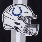 NFL INDIANAPOLIS COLTS BLOUSON PRO GAME DAY EN MAILLE DOUBLE POUR HOMME (NOIR/ARGENT/BLANC)