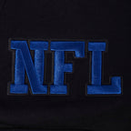NFL INDIANAPOLIS COLTS BLOUSON PRO GAME DAY EN MAILLE DOUBLE POUR HOMME (NOIR/ARGENT/BLANC)