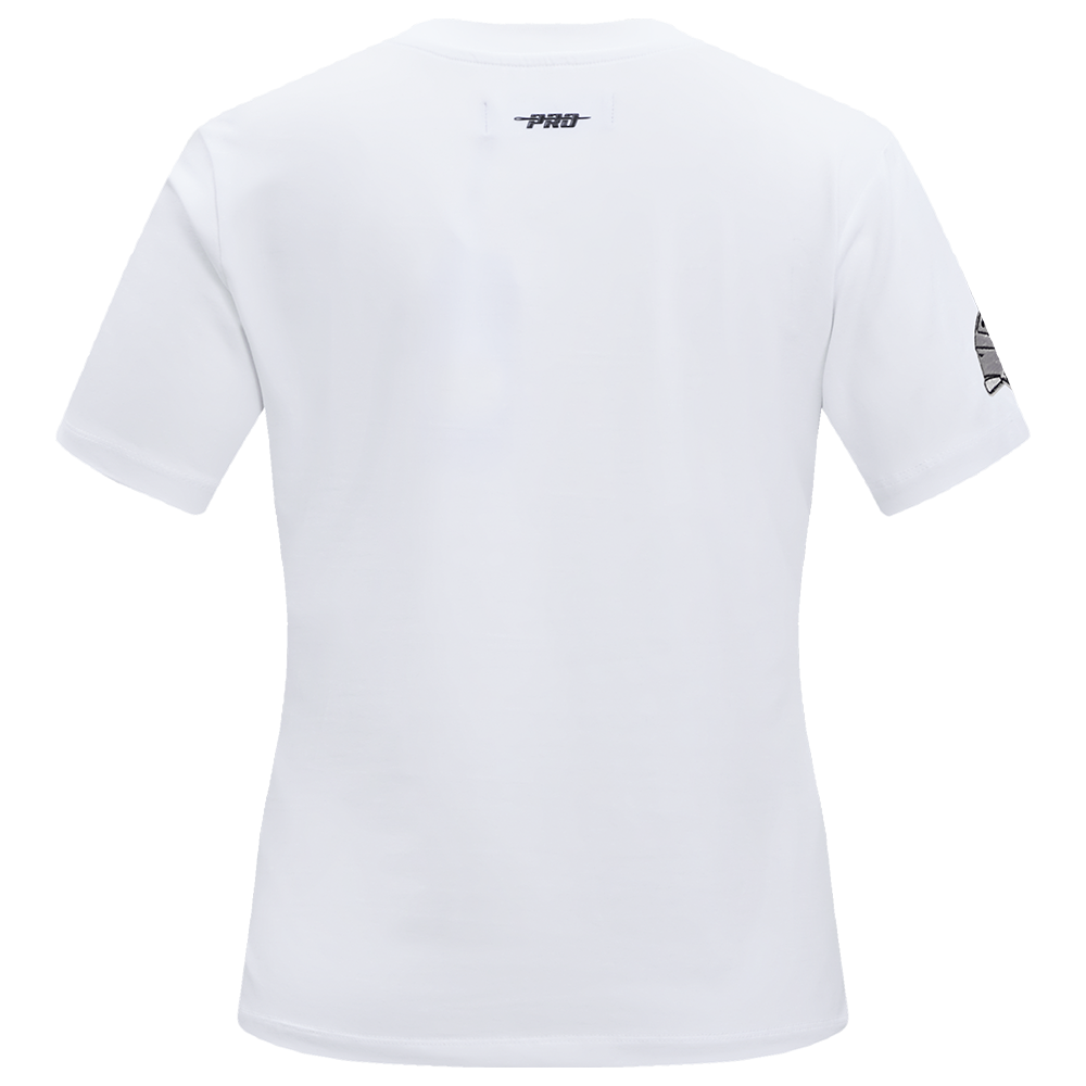 NFL INDIANAPOLIS COLTS CLASSIC T-SHIRT AJUSTÉ EN JERSEY SIMPLE (BLANC)