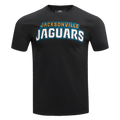 NFL JACKSONVILLE JAGUARS CLASSIC CHENILLE MEN'S   TEE (BLACK)