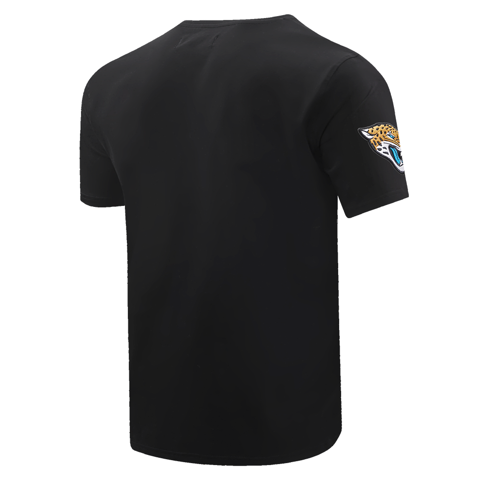 NFL JACKSONVILLE JAGUARS CLASSIC CHENILLE MEN'S   TEE (BLACK)