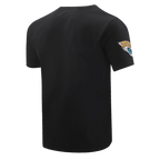 NFL JACKSONVILLE JAGUARS CLASSIC CHENILLE MEN'S   TEE (BLACK)