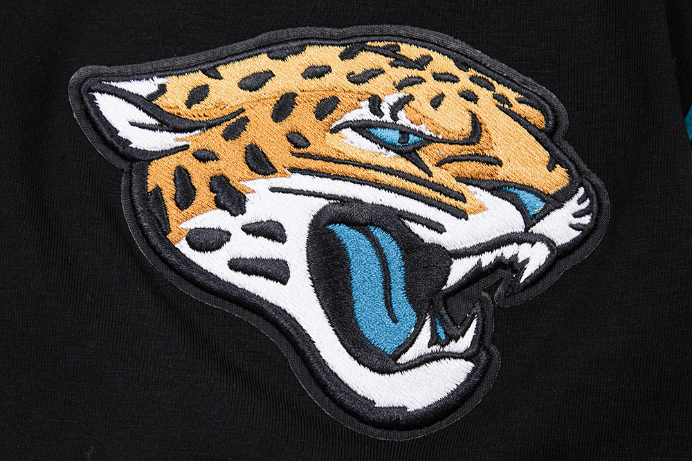 NFL JACKSONVILLE JAGUARS CLASSIC CHENILLE MEN'S   TEE (BLACK)