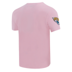 NFL JACKSONVILLE JAGUARS CLASSIC CHENILLE SINGLE JERSEY TEE (PINK)
