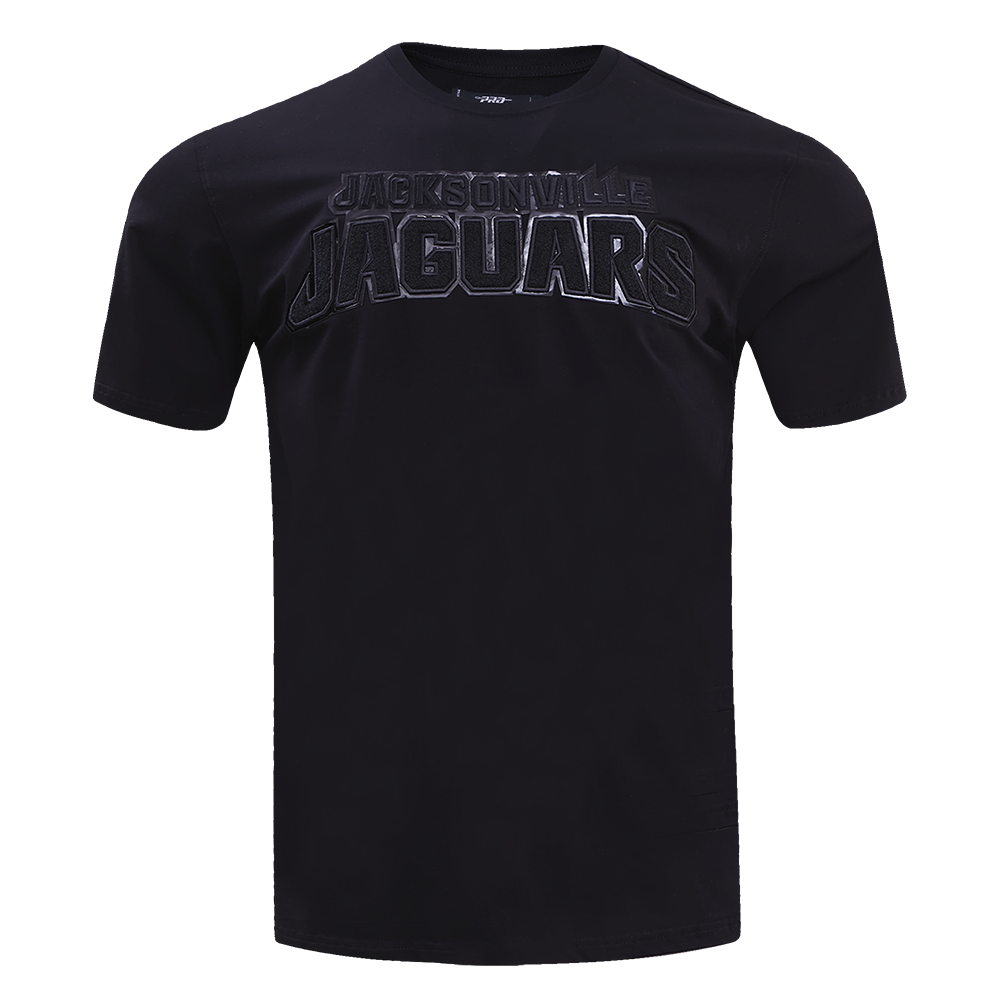 NFL JACKSONVILLE JAGUARS TRIPLE BLACK T-SHIRT POUR HOMME (TRIPLE NOIR)