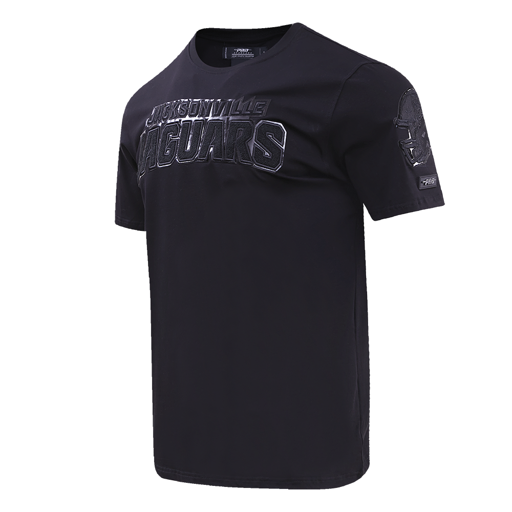 NFL JACKSONVILLE JAGUARS TRIPLE BLACK MEN'S TEE (TRIPLE BLACK)