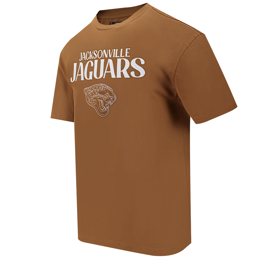 NFL JACKSONVILLE JAGUARS MEN'S DROP SHOULDER TEE (CLAY BROWN)