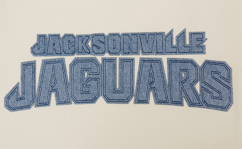 NFL JACKSONVILLE JAGUARS VARSITY BLUES T-SHIRT EN JERSEY SIMPLE (LIN)
