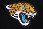 NFL JACKSONVILLE JAGUARS CLASSIC CHENILLE CHANDAIL À CAPUCHON EN MAILLE DOUBLE À GLISSIÈRE POUR HOMME (NOIR)