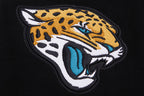 NFL JACKSONVILLE JAGUARS CLASSIC CHENILLE CHANDAIL À CAPUCHON EN MAILLE DOUBLE À GLISSIÈRE POUR HOMME (NOIR)