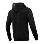 NFL JACKSONVILLE JAGUARS TRIPLE BLACK CHANDAIL À CAPUCHON EN MAILLE DOUBLE À GLISSIÈRE POUR HOMME (TRIPLE NOIR)