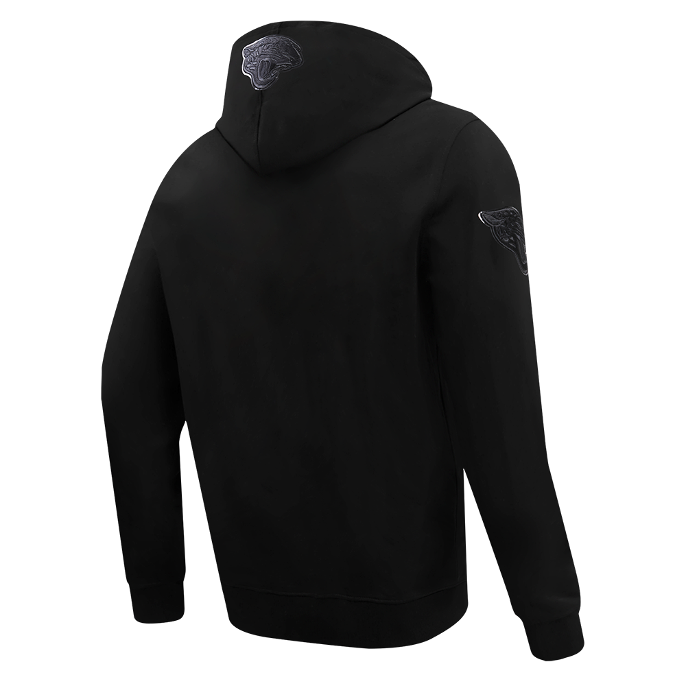 NFL JACKSONVILLE JAGUARS TRIPLE BLACK PO HOODIE (TRIPLE BLACK)