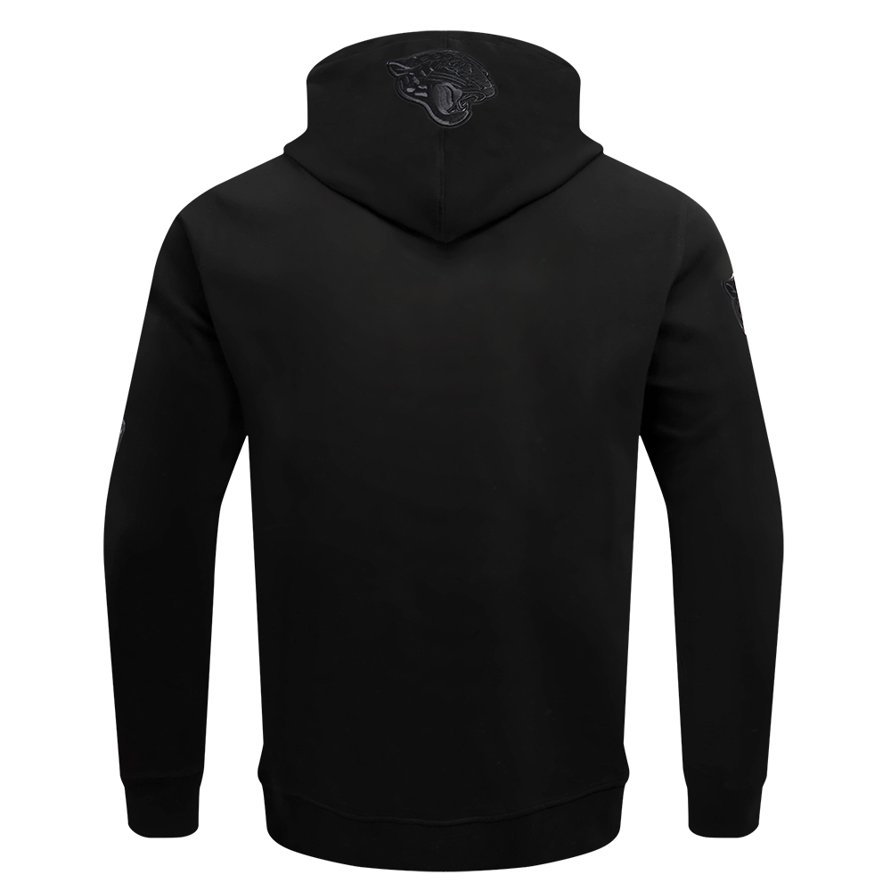 NFL JACKSONVILLE JAGUARS TRIPLE BLACK PO HOODIE (TRIPLE BLACK)