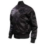NFL JACKSONVILLE JAGUARS TRIPLE BLACK BLOUSON EN SATIN POUR HOMME (TRIPLE NOIR HOMME)