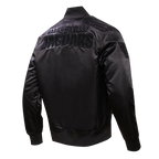 NFL JACKSONVILLE JAGUARS TRIPLE BLACK BLOUSON EN SATIN POUR HOMME (TRIPLE NOIR HOMME)