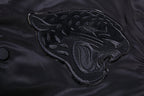 NFL JACKSONVILLE JAGUARS TRIPLE BLACK BLOUSON EN SATIN POUR HOMME (TRIPLE NOIR HOMME)