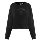 NFL JACKSONVILLE JAGUARS CLASSIC 3BK CHANDAIL OUATÉ À COL ROND POUR FEMME (TRIPLE NOIR)