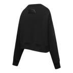 NFL JACKSONVILLE JAGUARS CLASSIC 3BK CHANDAIL OUATÉ À COL ROND POUR FEMME (TRIPLE NOIR)