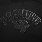 NFL JACKSONVILLE JAGUARS CLASSIC 3BK CHANDAIL OUATÉ À COL ROND POUR FEMME (TRIPLE NOIR)