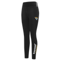 NFL JACKSONVILLE JAGUARS CLASSIC WOMEN'S HW JERSEY LEGGING (BLACK)