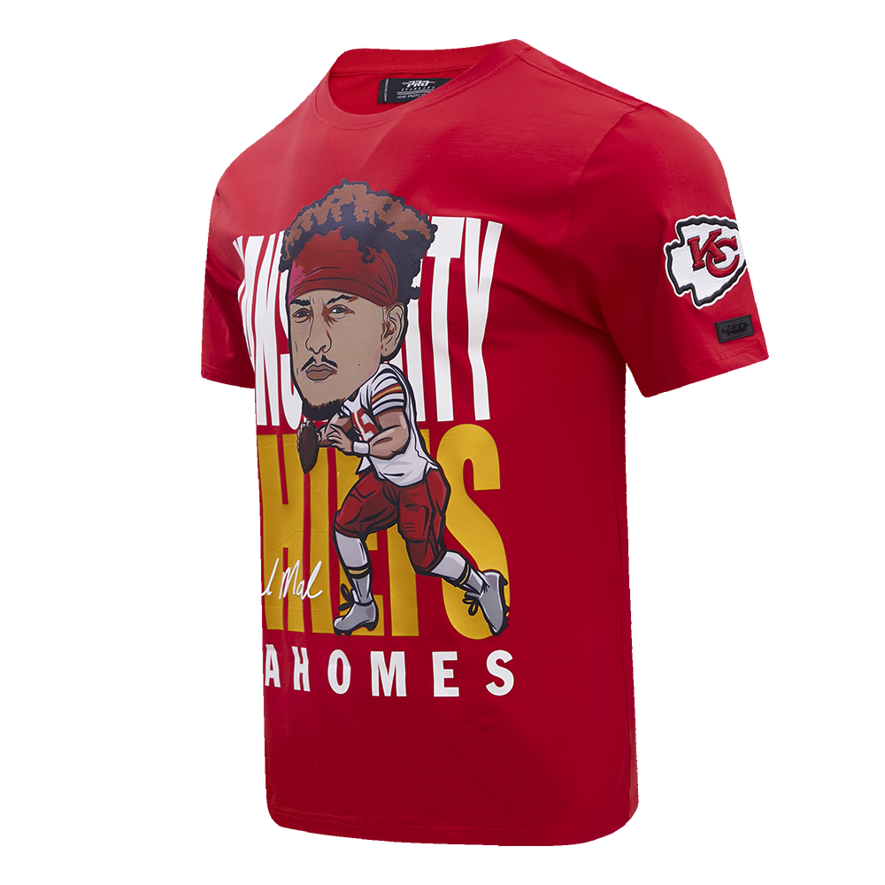 NFL KANSAS CITY CHIEFS PATRICK MAHOMES #15 REMIX AVATAR MEN'S TEE (RED)