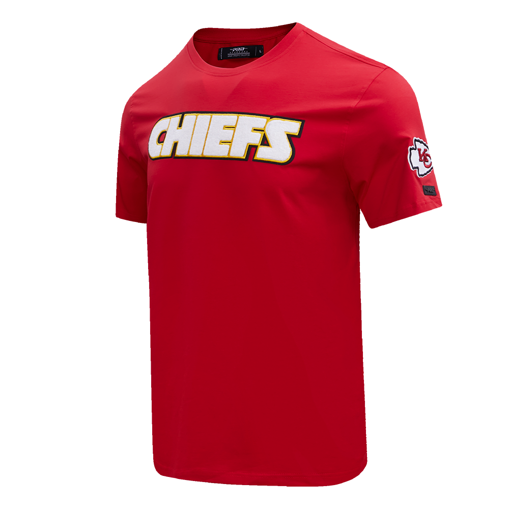 NFL KANSAS CITY CHIEFS CLASSIC CHENILLE MEN'S TEE (RED)